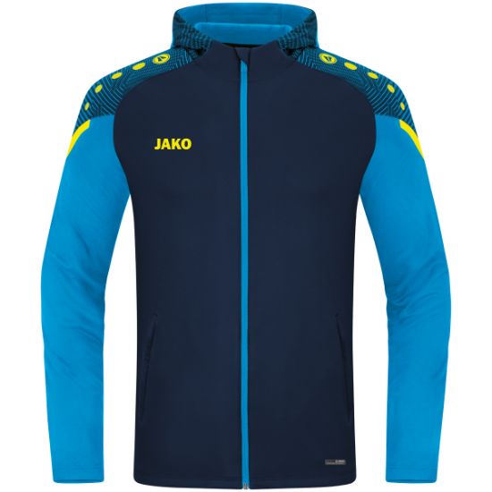Afbeeldingen van Jas met kap Performance marine/JAKO blauw