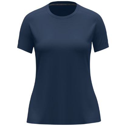 Afbeeldingen van T-Shirt Uni Damesmaten marine