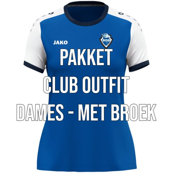 Afbeeldingen van PAKKET: CLUB OUTFIT DAMES - MET BROEK