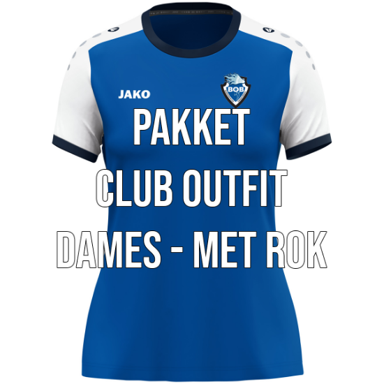Afbeeldingen van PAKKET: CLUB OUTFIT DAMES - MET ROK